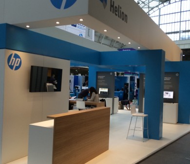 Exhibition Stand, HP, Cloud World Forum